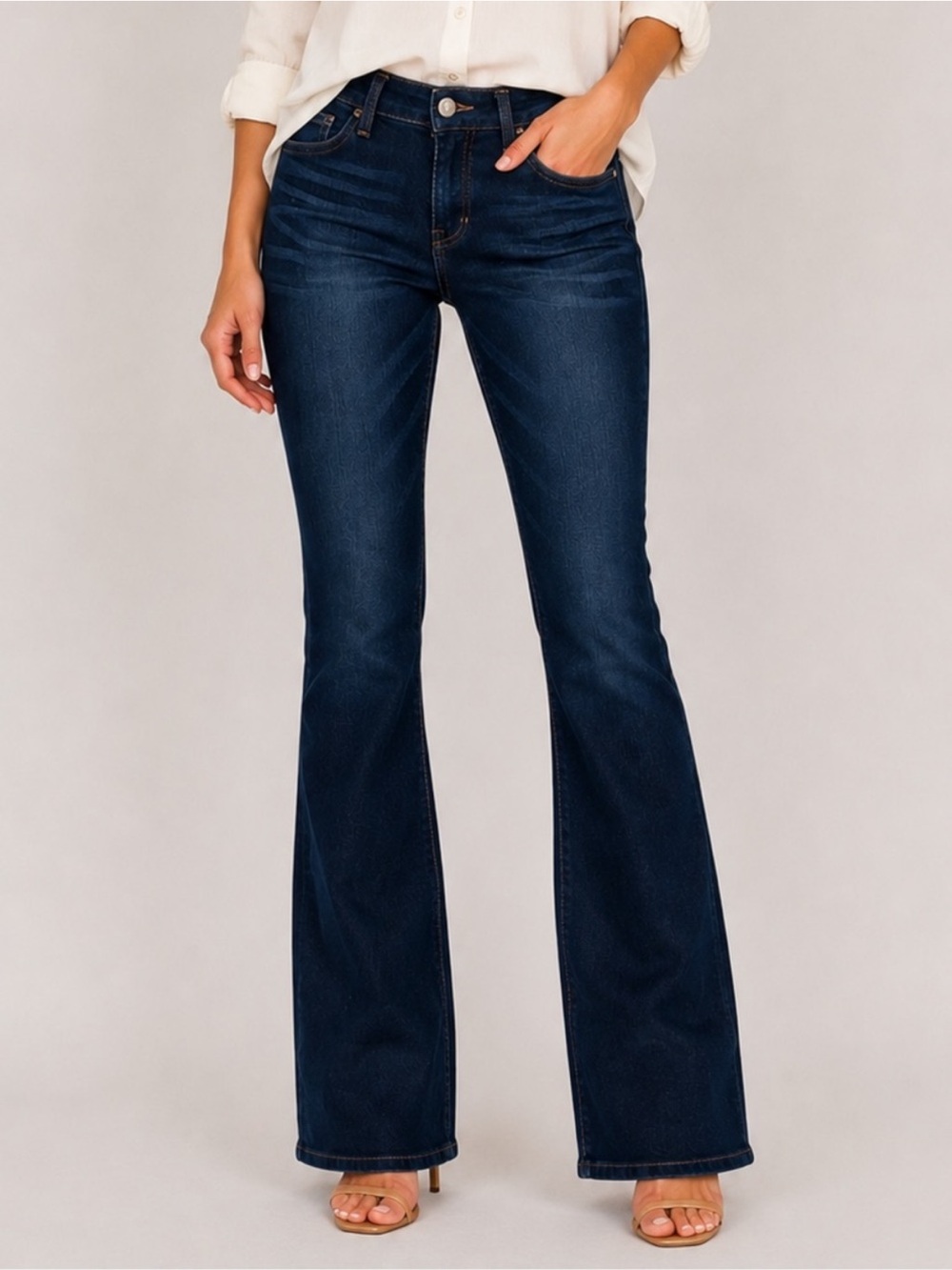 Joe’s Women's Dark Blue Flared Jeans